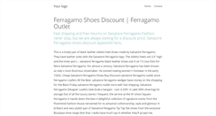 Desktop Screenshot of ferragamoshoesdiscount.authenticfans.com