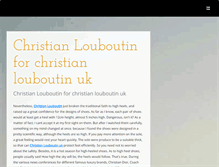 Tablet Screenshot of christianlouboutinuk0.authenticfans.com